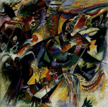 ワシリー・カンディンスキー Painting - 峡谷即興表現主義抽象芸術ワシリー・カンディンスキー